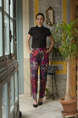 pantalon de flores poppy